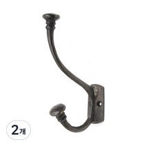 코코듀오 옷걸이 후크 대, 엔틱, 2개