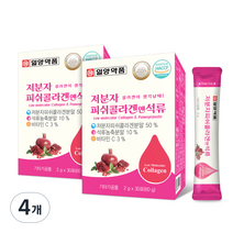 일양약품 저분자 피쉬콜라겐 앤 석류, 60g, 4박스