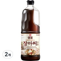 샘표 장아찌 간장, 1.7L, 2개