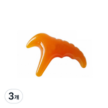 MEO 밀랍 마사지 신형 T자형 발 지압봉, 3개