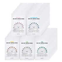 은율 원샷 앰플 마스크팩 5종 x 10p 세트, 1세트