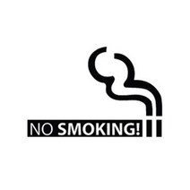 SP-G783 흡연금지-픽토, 블랙