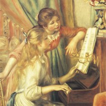 챔버아트 5123 피아노 앞의 두소녀 500조각 퍼즐, 6세 이상, 500피스