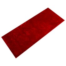 롱파일 주방매트 레드 110 x 45 cm, 1개