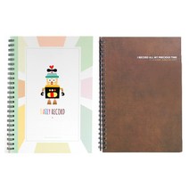 제이밀크 슈퍼파워 디비디 이유식일지 +제이밀크 빈티지앤틱 육아다이어리, 1세트