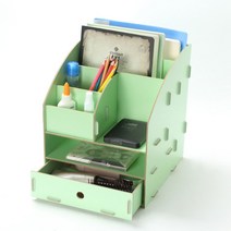 라이프포인트 DIY 화장품 정리함 33, 그린, 1개