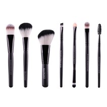 리빙조이 메이크업 브러쉬 7종세트 블랙, 1세트