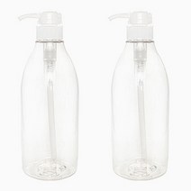 병도매닷컴 투명 디스펜서 흰색캡 DP 750, 2개입