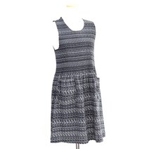 necco 빈티지 주름 원피스 앞치마, 블랙, 1개