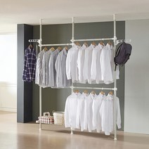 유성종합 고정식 301 행거 38mm, 화이트