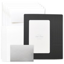왈가닥스 페이퍼프레임 캘리그라피 세트 4x6, 블랙