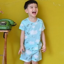 메이키즈 아동용 종이비행기 쟈가드 5부 실내복 세트