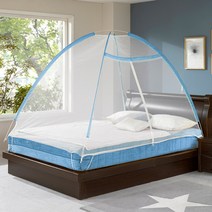 알뜨리 야광 원터치 모기장, 블루