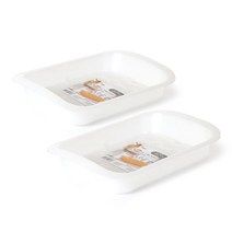 이노마타 일본 물빠짐 컵 정리대, 화이트, 2개입