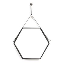 클렙튼 스트랩거울 HEXA L, 블랙