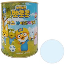 노루페인트 뽀로로 키즈 바이오 페인트, 포비소프트블루, 1L