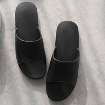 데코뷰 호텔식 모던 슬리퍼, 블랙