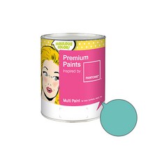 노루페인트 팬톤멀티 에그쉘광 민트그린계열 페인트 1L, 풀블루(15-5218)