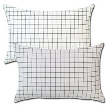 이코니하우스 리틀카니발 베개커버 2p   베개솜 2p, 화이트, 그레이