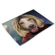 비케이 고양이 개 초상화 식탁매트, 13, 가로 42cm x 세로 32cm