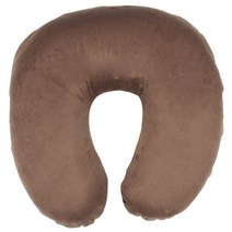 조아홈리빙 메모리폼 목쿠션, 브라운