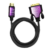 마하링크 HDMI to DVI-D Ver 1.4 프리미엄 케이블 1.2m, HDMI-DVI(1.8m)