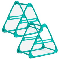 리버그린 옷걸이 보관 정리대 그린, 2개입, 그린