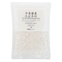바스참 소금호사 다이아몬드 솔트 내추럴, 1kg, 1개