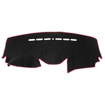 차마루 4D 열차단 대쉬보드커버 쉐보레, 올란도(네비매립무), 블랙 + 레드