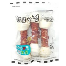 행복한껌 여의봉 중대형견 껌 간식 3p, 오리, 260g, 1개입