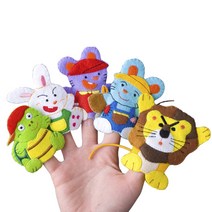 매직캐슬 이솝이야기 손가락 인형, 5종
