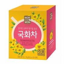 녹차원 국화차 티백, 0.8g, 20개