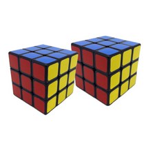 블루마토 3x3 큐브 9 55 x 55 mm NO.2014-C 2p, 혼합 색상