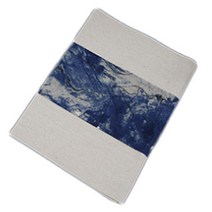 아리코 25 kitchen 동양 린넨 테이블 매트, B(푸른 바다), 30 x 90 cm