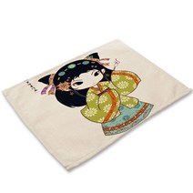 비케이 공주님 식탁매트, 23, 42 x 32 cm