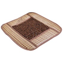 세경사 여름용 차량용 구슬방석, 혼합 색상, 1개