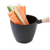 아카시아 무쇠 주물 세라믹 절구, 1개