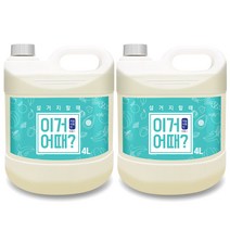 아토세이프 이거어때 주방 세제, 4L, 2개입