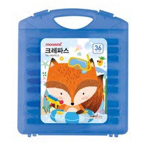 모나미 모니주 크레파스 남, 36색