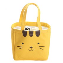 런웨이브 도부츠 쿨러백 옐로우, 1개