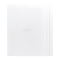 왈가닥스 페이퍼프레임 플레인 A3 12 x 17인치 3p, 화이트, 3개