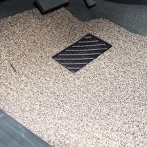 퍼스트클래스 코일카매트 순정형 브라운, 싼타페DM 더프라임 7인승(2열 홀 유)