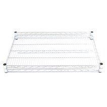 코랙코리아 산업용 메탈 랙 610 x 910 + SF 지지대 910 2p, 크롬(실버)