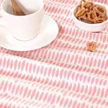 릴리블레이크 융 레인드롭 패브릭원단, 핑크