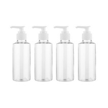 병도매닷컴 투명 주방디스펜서 AC100 + 흰색마개, 100ml, 4세트