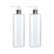 병도매닷컴 투명 주방디스펜서 AC250 + 실버마개, 250ml, 2세트