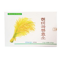 컴앤씨 현미곡류효소 건강분말, 3.5g, 90개입