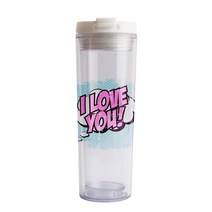 디자인아지트 기성 아이스 텀블러 팝아트알럽, 혼합 색상, 350ml, 1개