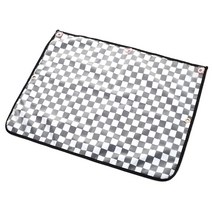 DMK 차량용 햇빛가리개, 체커, 1개