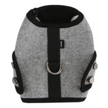 다솜 강아지 모직 하네스, Gray